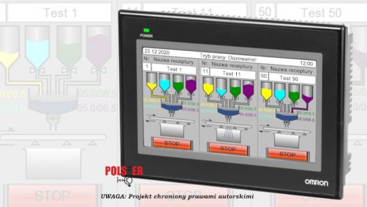 sterowanie systemem ważenia